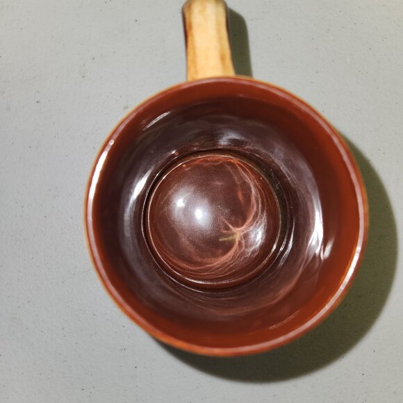 Handcrafted Pennsbury Pottery Mug With Rustic Floral Design HG11 - Picture 5 of 9